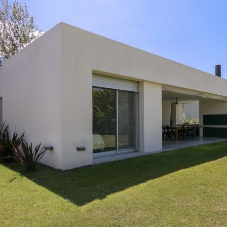 Contrafachada de una casa